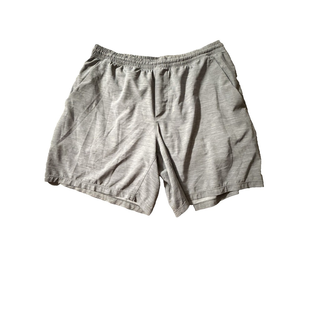 Lululemon Men's Size Large Gray Athletic Shorts 7"